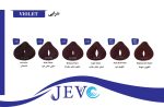 رنگ مو jevo